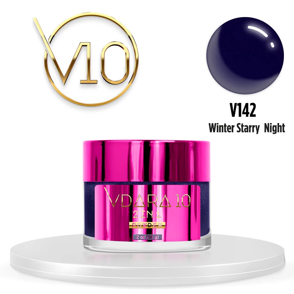 Vdara10 V142 Powder - Winter Starry Night