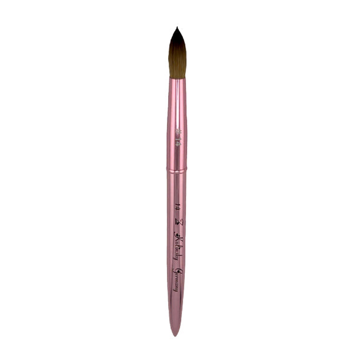 Z Pink Handle Kolinsky Brush #14