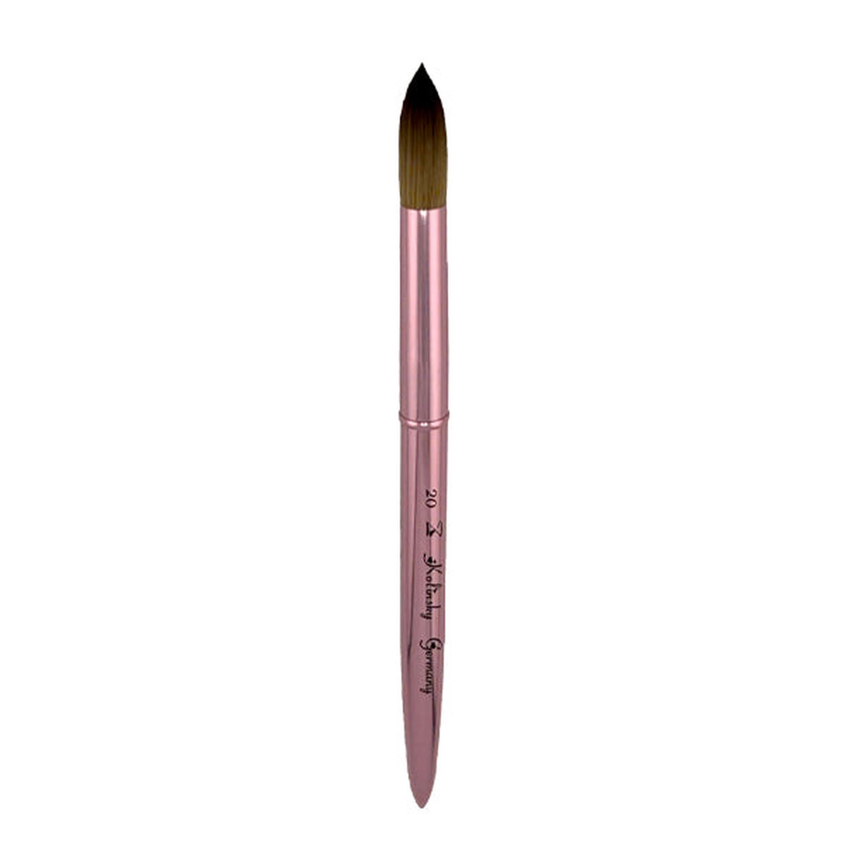 Z Pink Handle Kolinsky Brush #20