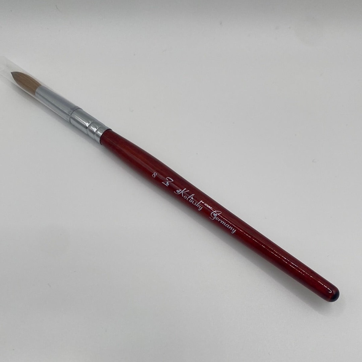 Z Wood Handle Kolinsky Brush #08