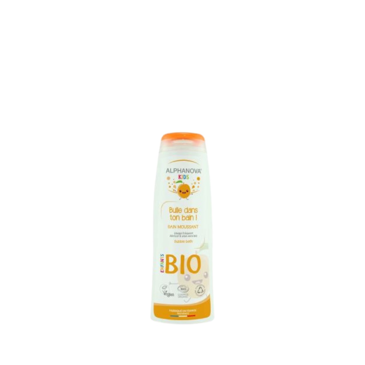 Alphanova Bubble In Your Bath Apricot Shower Gel 250ml