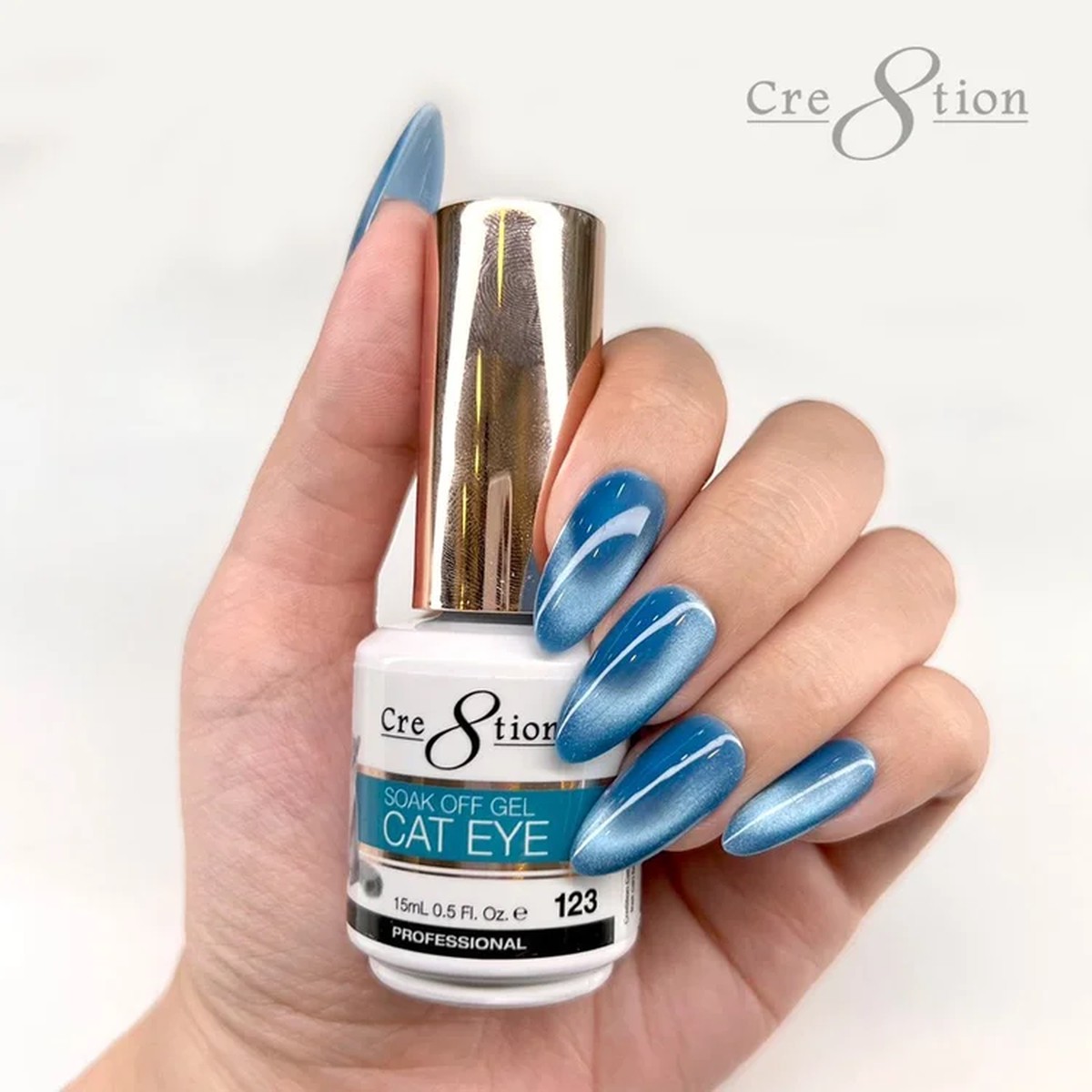 CRE8TION Cat Eye Gel - 123