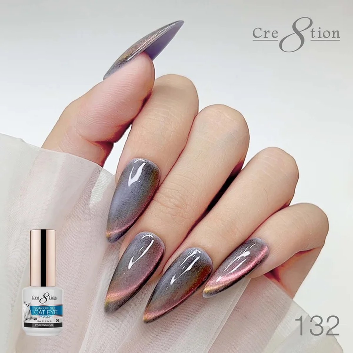 CRE8TION Cat Eye Gel - 132 (Mystical 6)