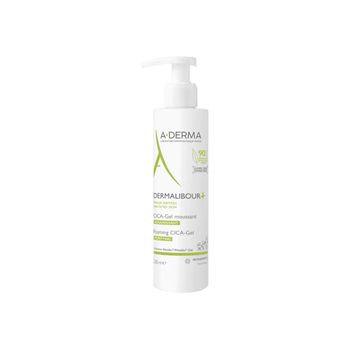A-Derma Dermalibour + Foaming Gel For Irritated Skin 200ml