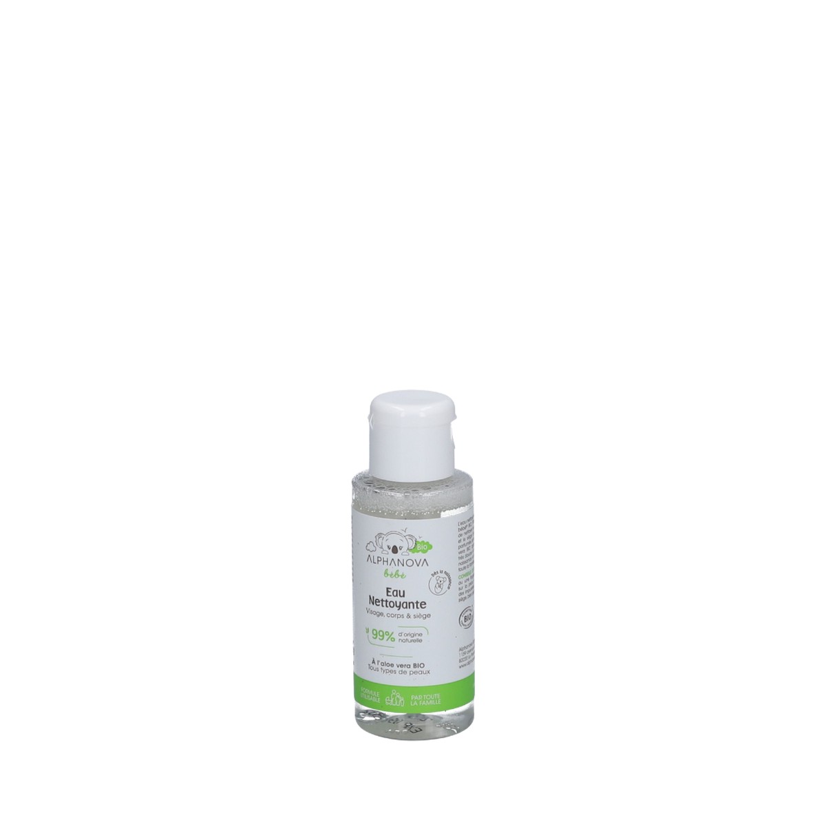 Alphanova Bio Cleansing Water For Face, Body & Bottom 50ml
