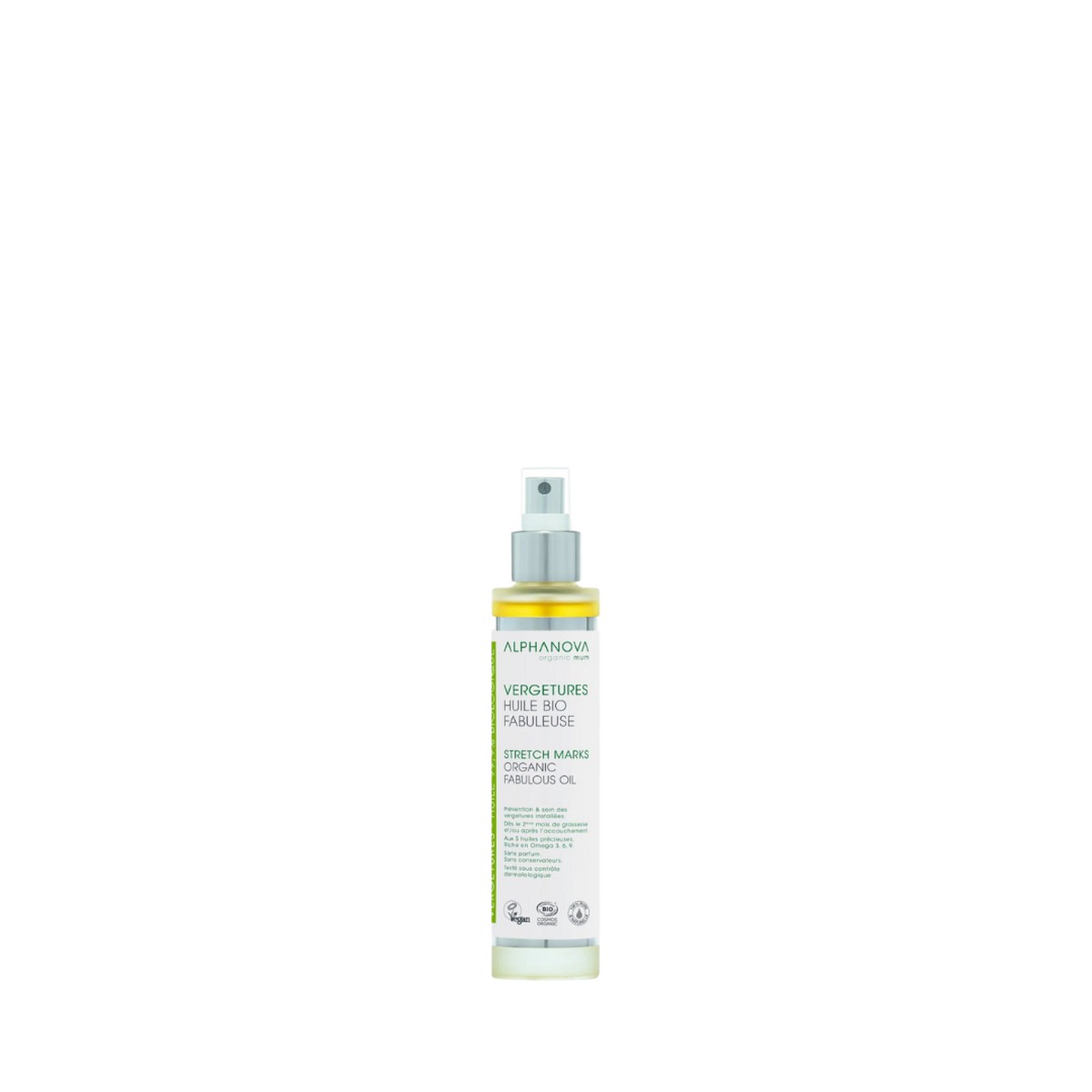 Alphanova Fabulous Organic Stretch Mark Oil 100ml