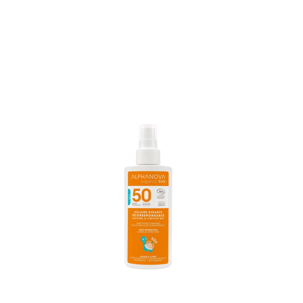 Alphanova Kids Face And Body Sun Sprays Spf50 125G