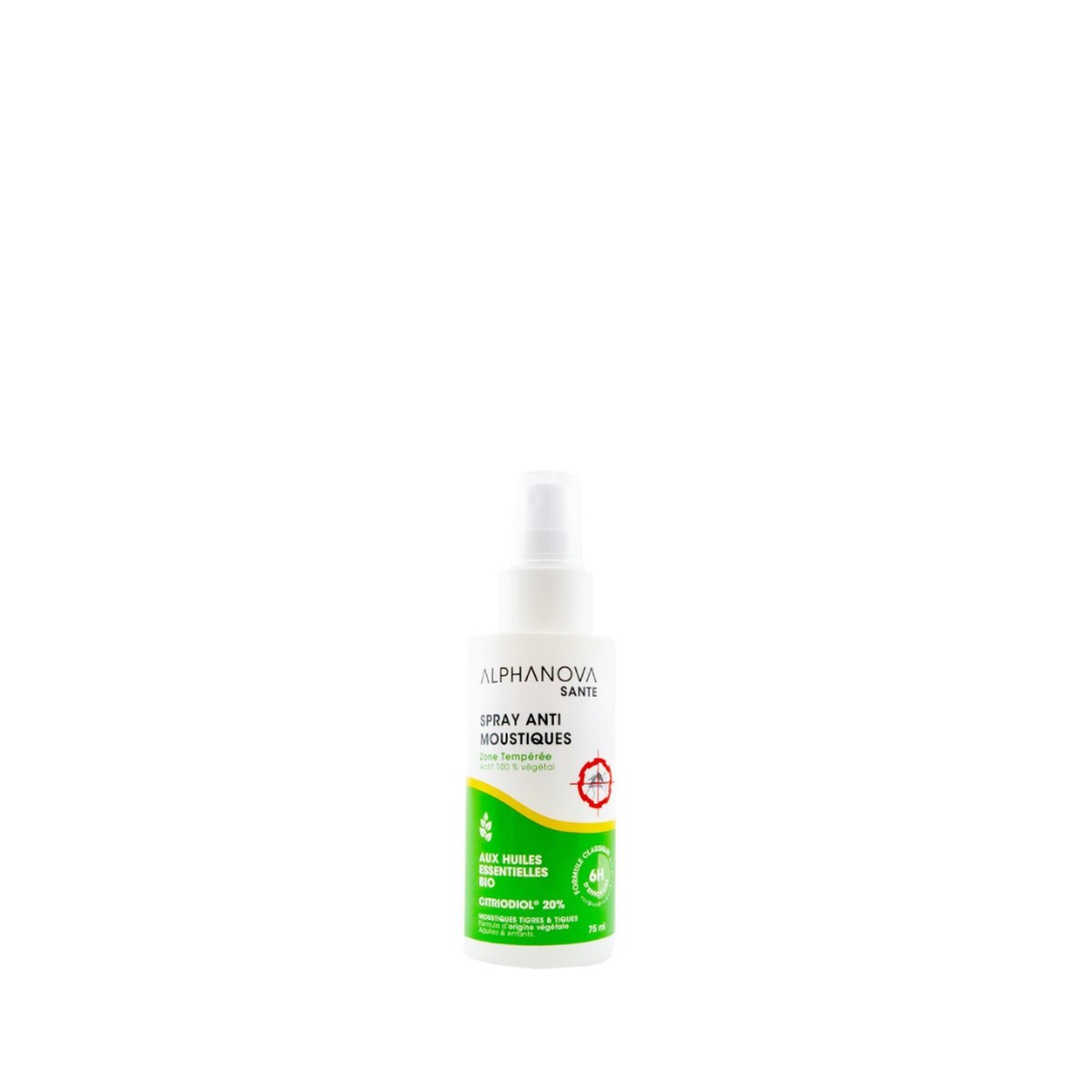 Alphanova Mosquito Repellent Temperate Zone Spray 75ml