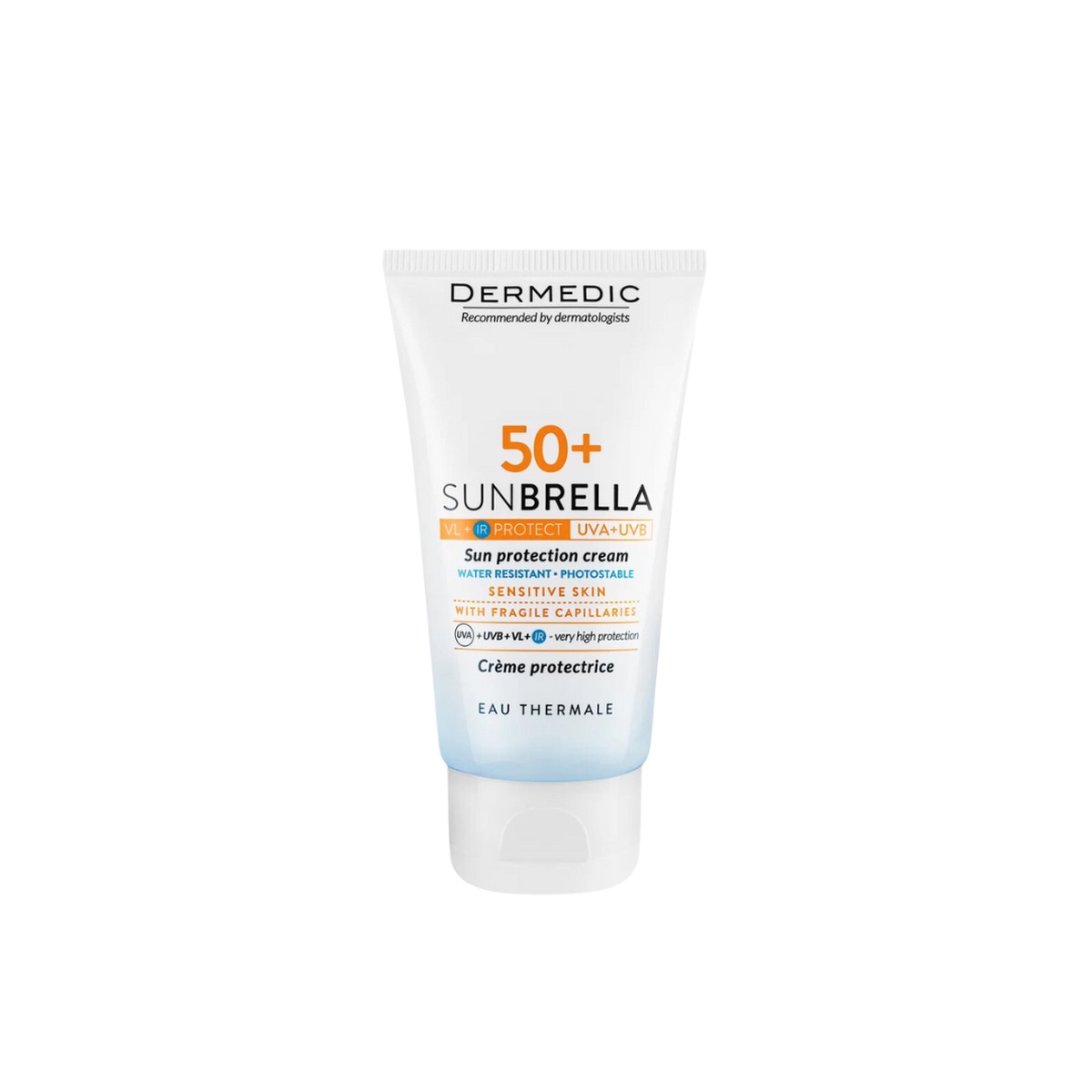 Dermedic Sunbrella Spf 50 + Sun Protection Cream Skin With Fragile Capillaries 50ml