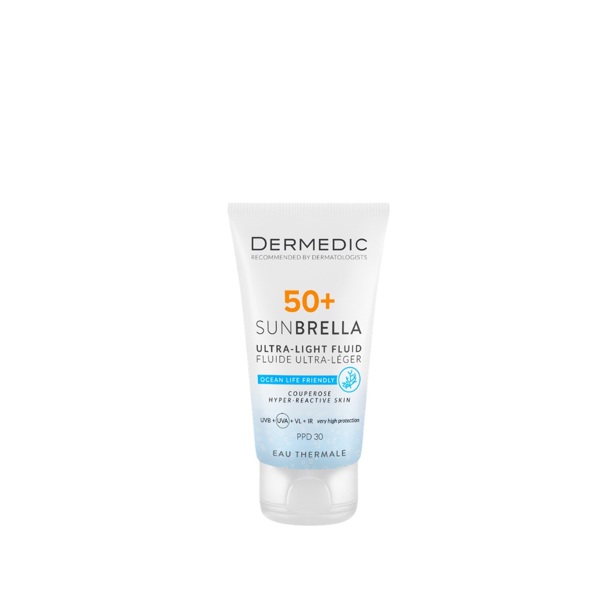 Dermedic Sunbrella Ultra-light Fluid SPF 50 Couperose Hyper-reactive Skin