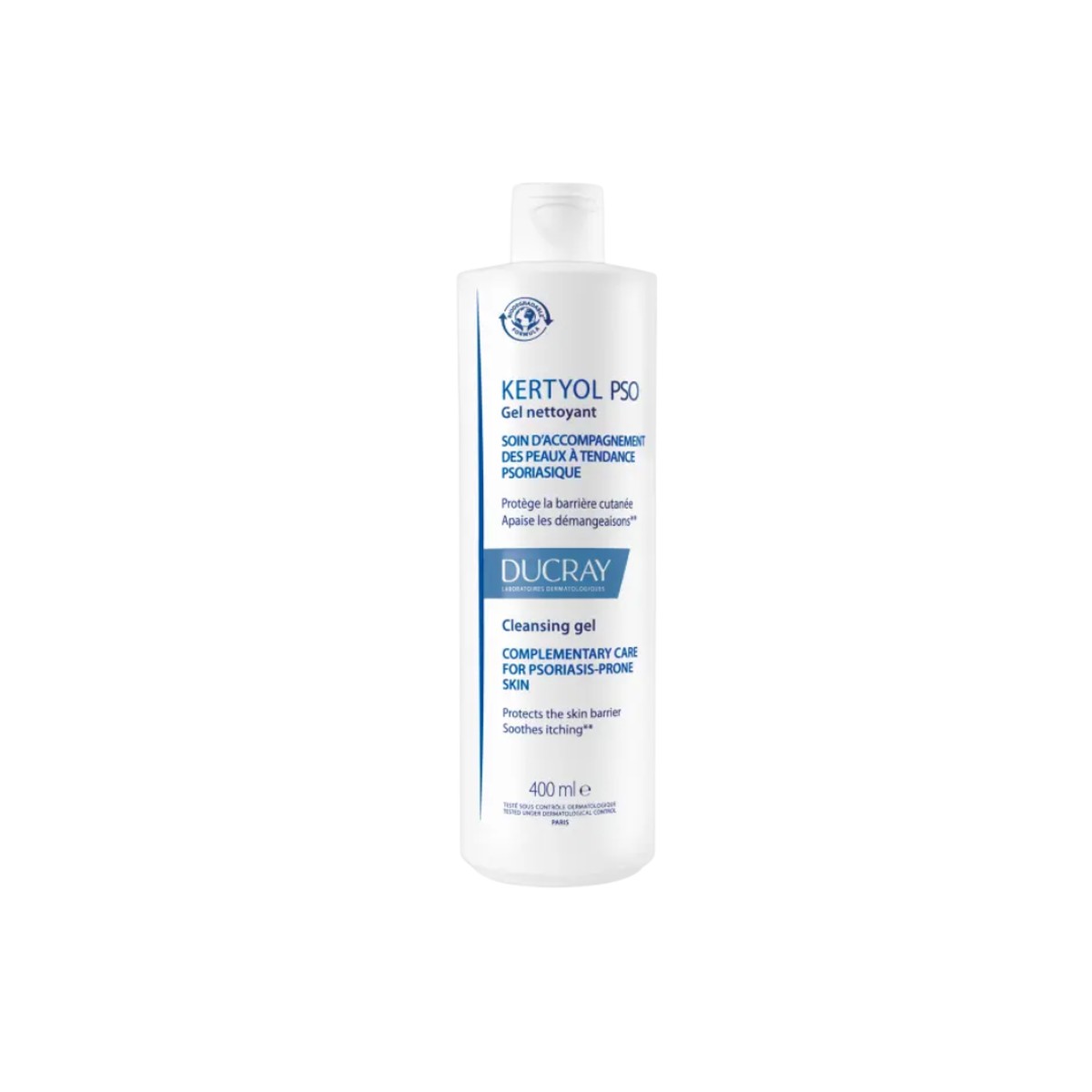 Ducray Kertyol Psoriasis Gel For Psoriasis-Prone Skin 400ml