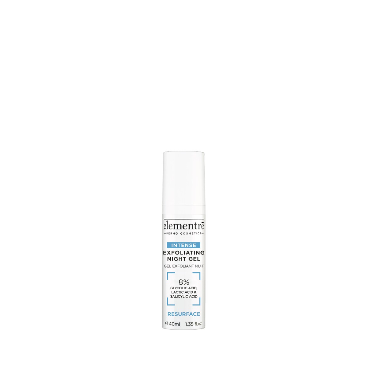 Elementre 8% Triple Acid Exfoliating Night Gel 40ml