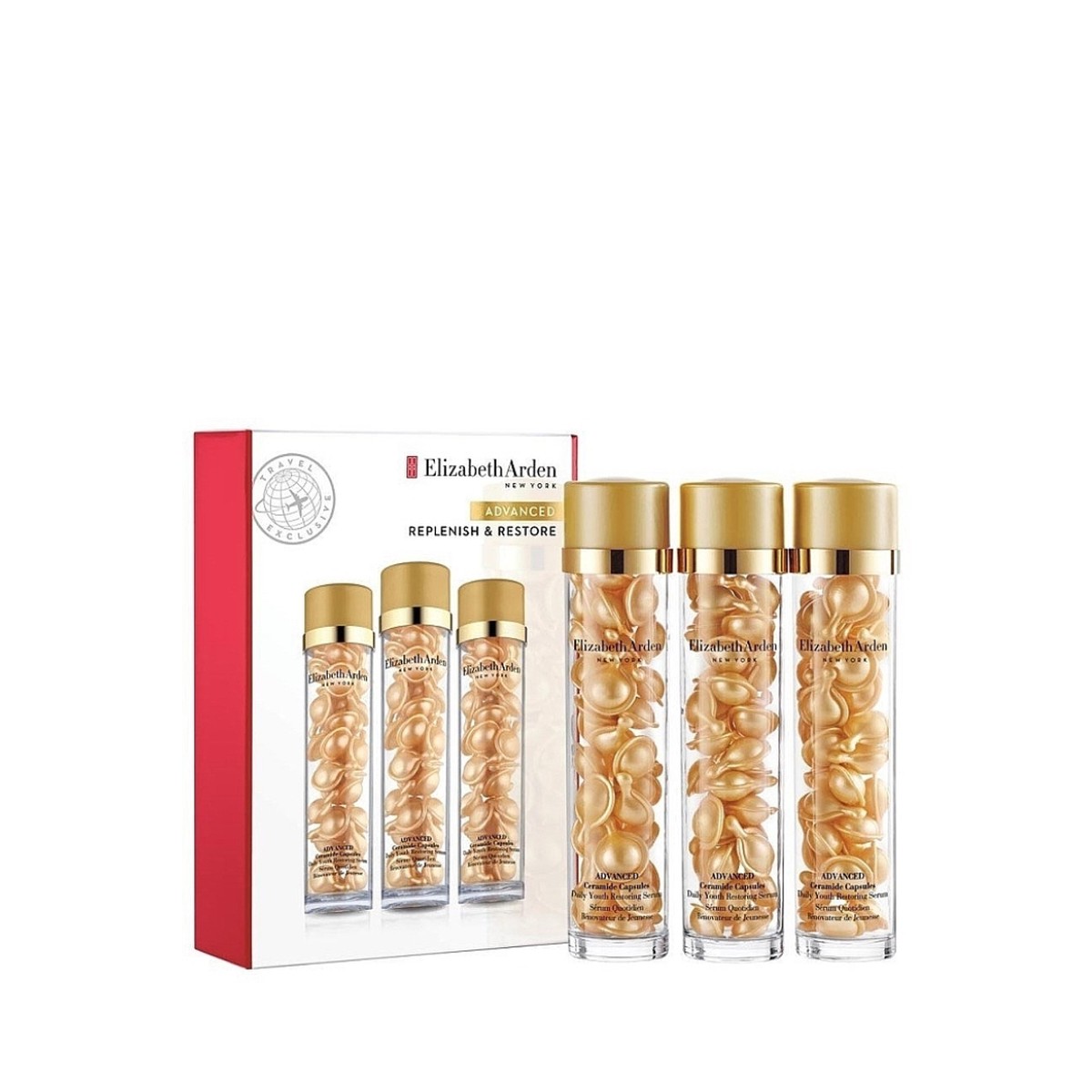 Elizabeth Arden Advanced Ceramide Capsules Daily Youth Restoring Serum Trio Set