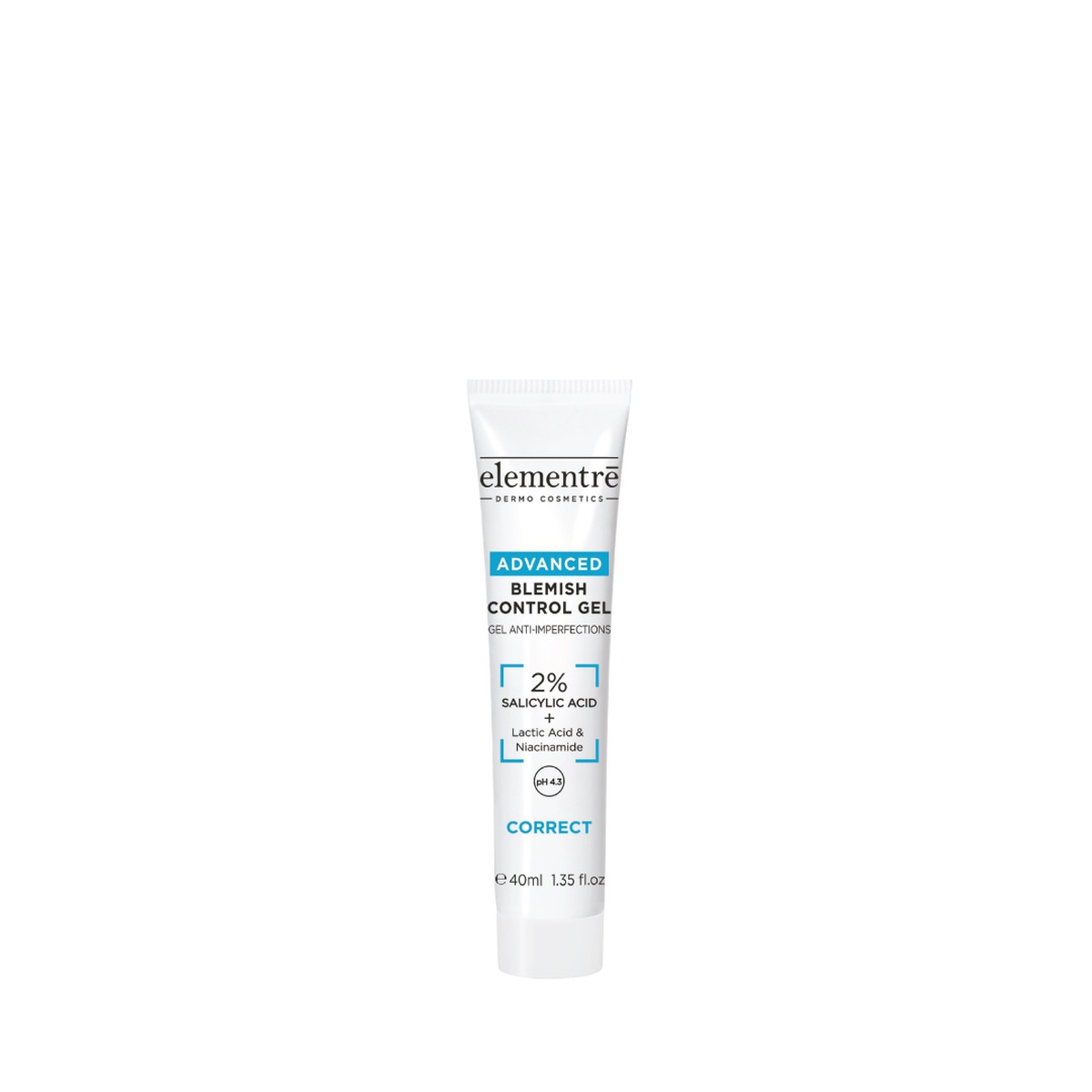Elementre 2% Salicylic Acid Advanced Blemish Control Gel