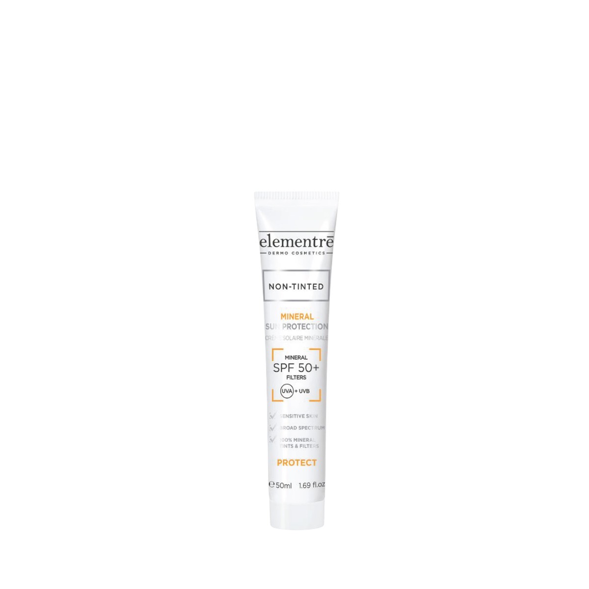 Elementre Mineral Sun Protection Non-Tinted SPF50+ 50ml