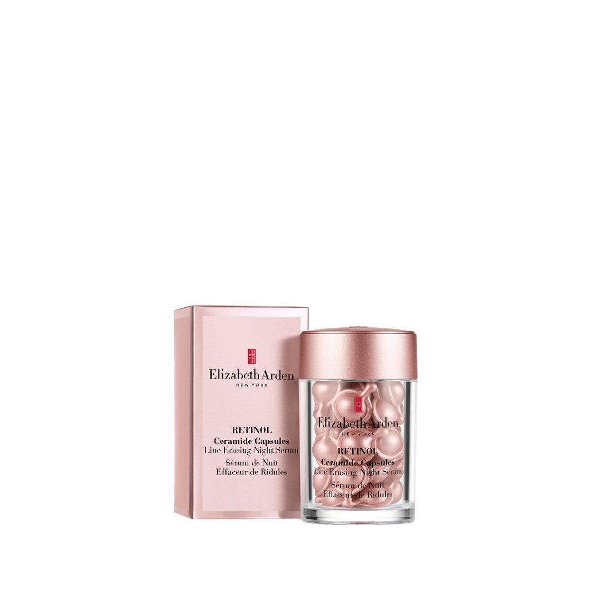 Elizabeth Arden Ceramide Capsuls & Retnol Line Erasing Night Serum 30pcs