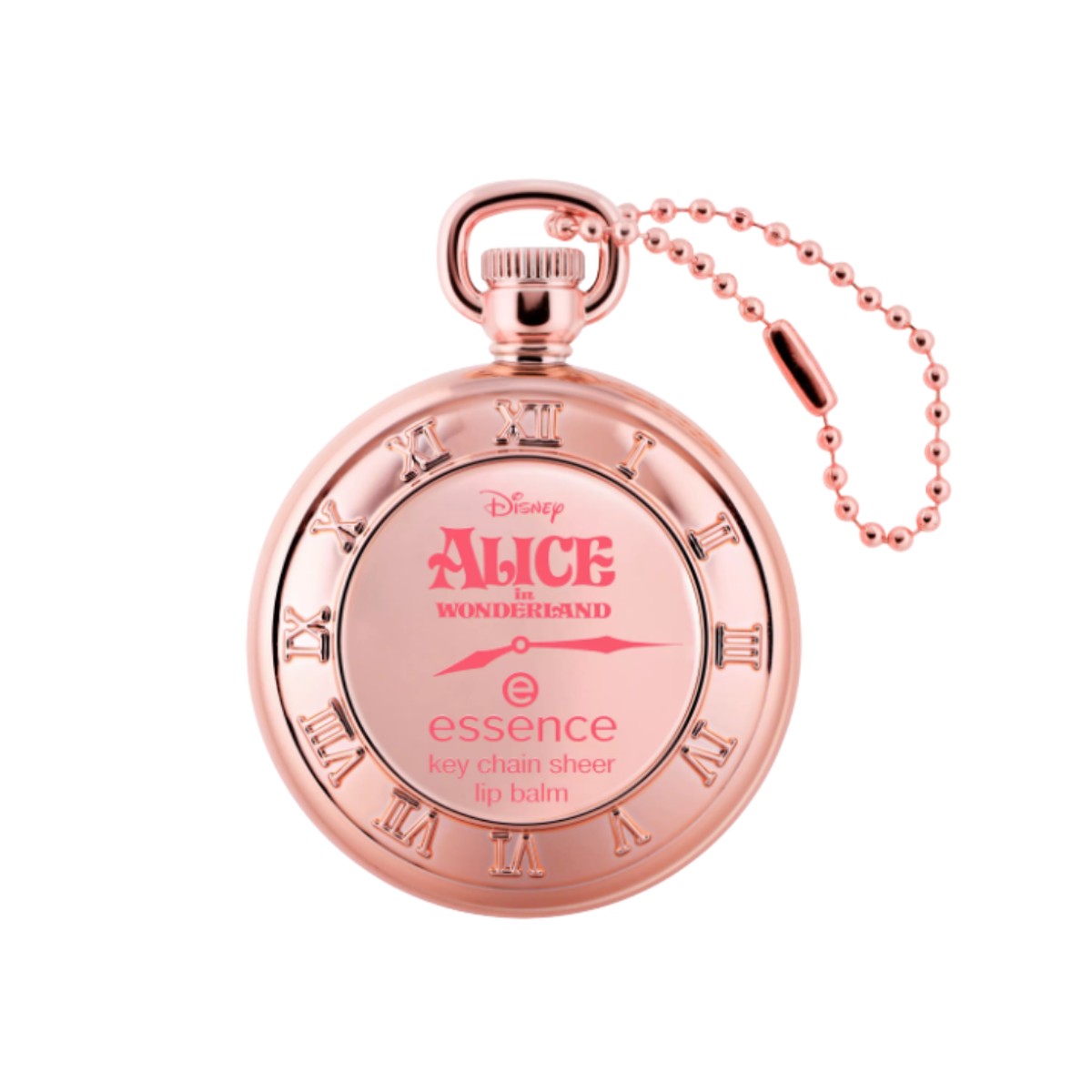 Essence Disney Alice In Wonderland Key Chain Sheer Lip Balm