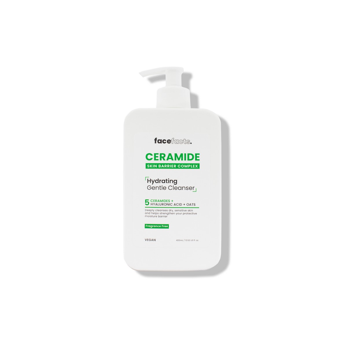 Face Facts Ceramide Hydrating Gentle Cleanser 400ml