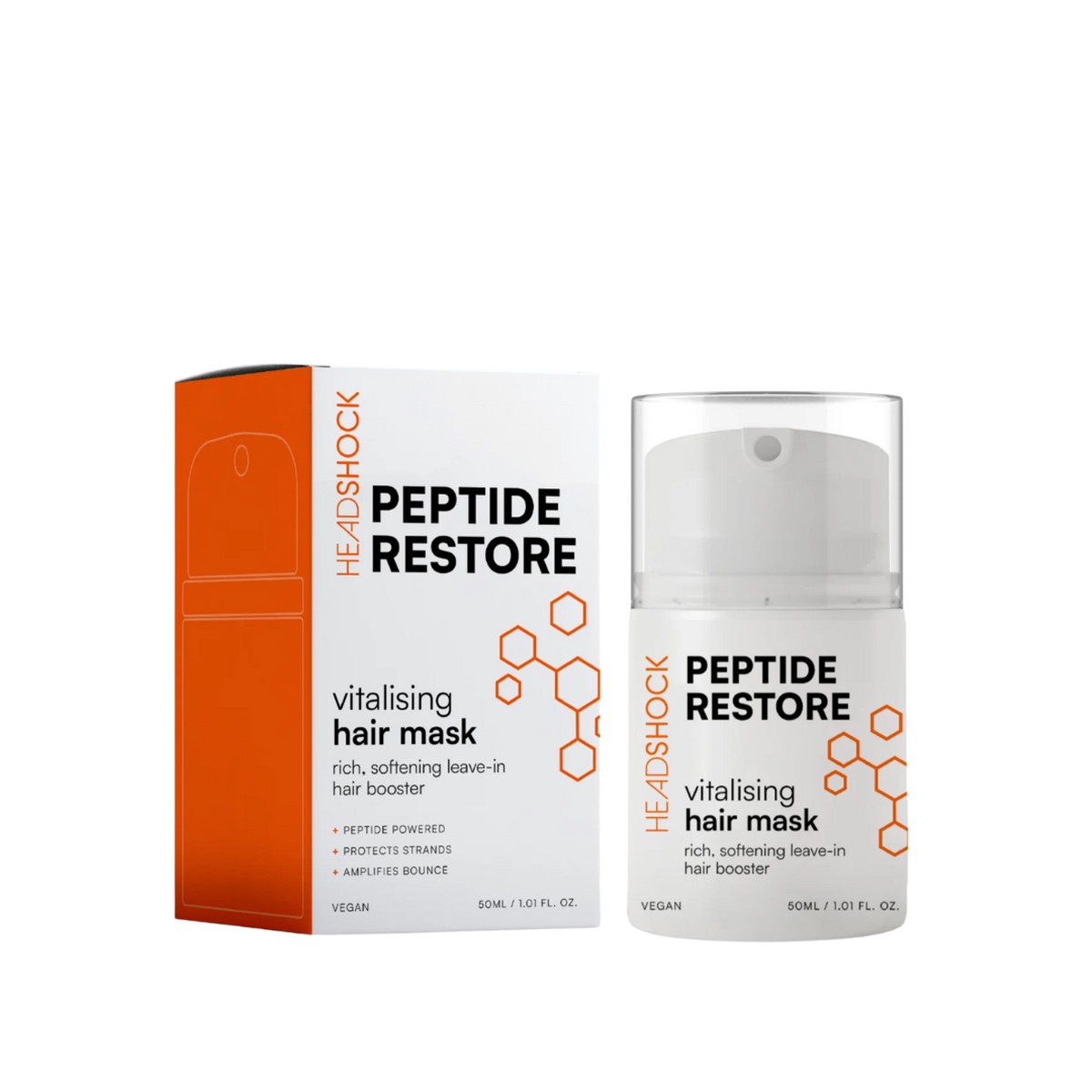 Face Facts Headshock Peptide Restore Vitalising Hair Mask 50ml