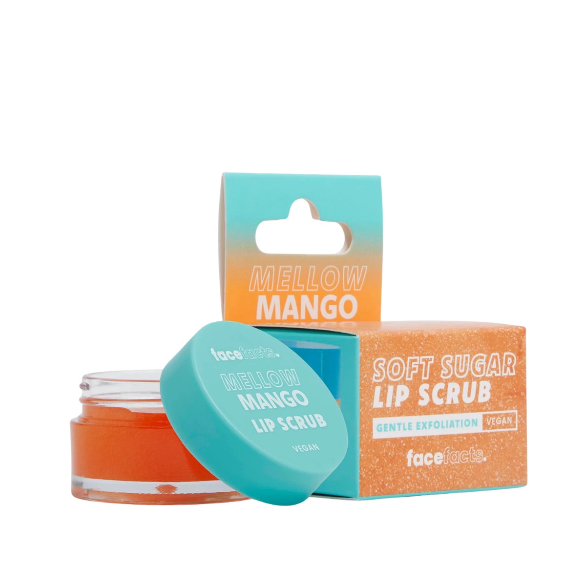 Face Facts Soft Sugar Mellow Mango Lip Scrub