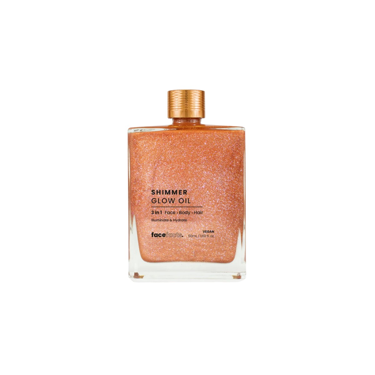 Face Facts 3-in-1 Shimmer Glow Oil 50ml