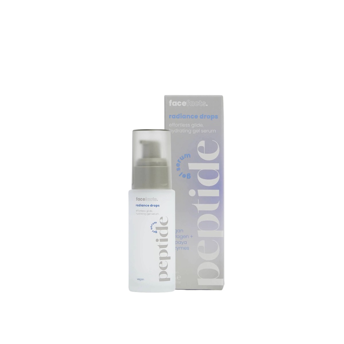 Face Facts Peptide Radiance Drops Gel Serum