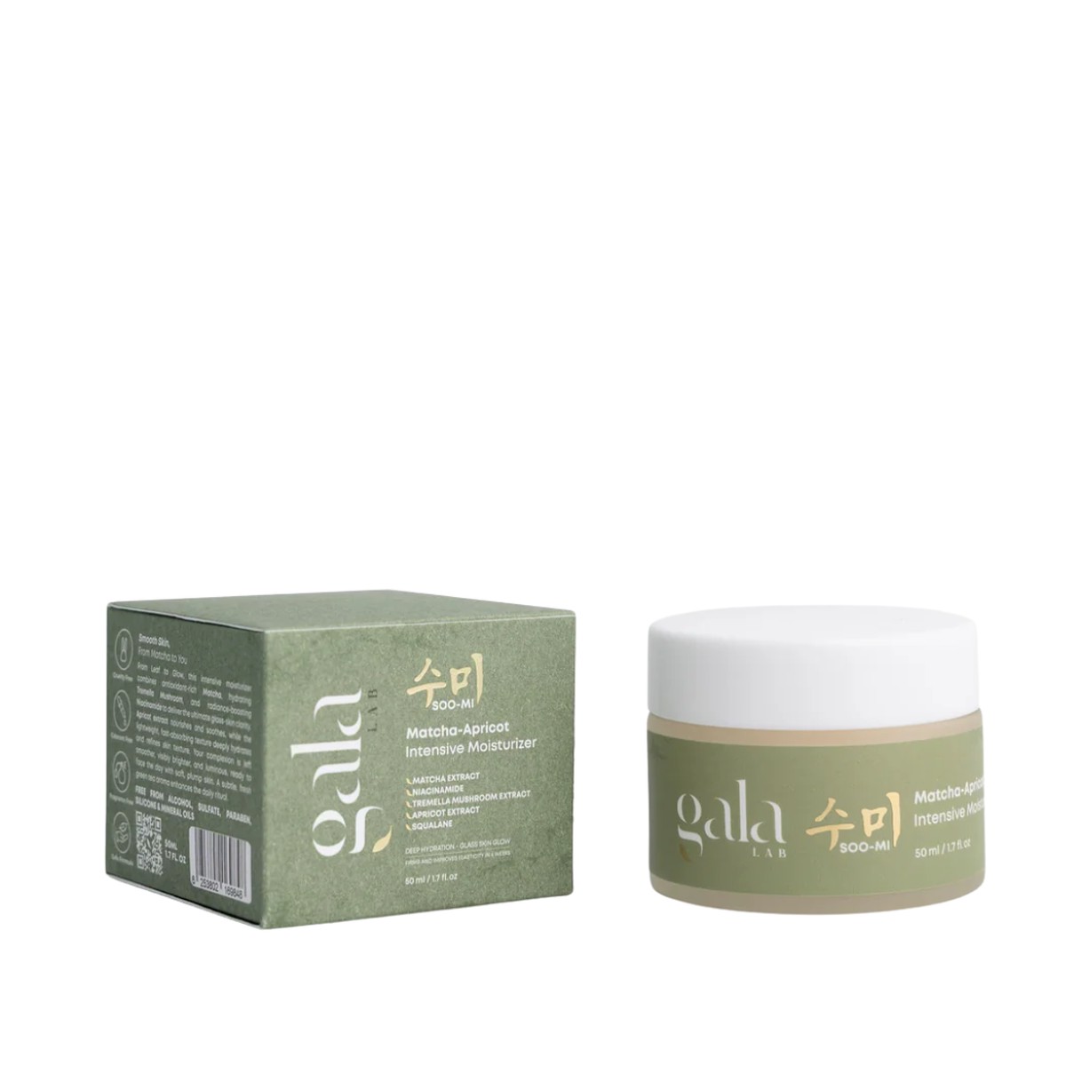 Gala Lab Soo-Mi Matcha-Apricot Intensive Moisturizer
