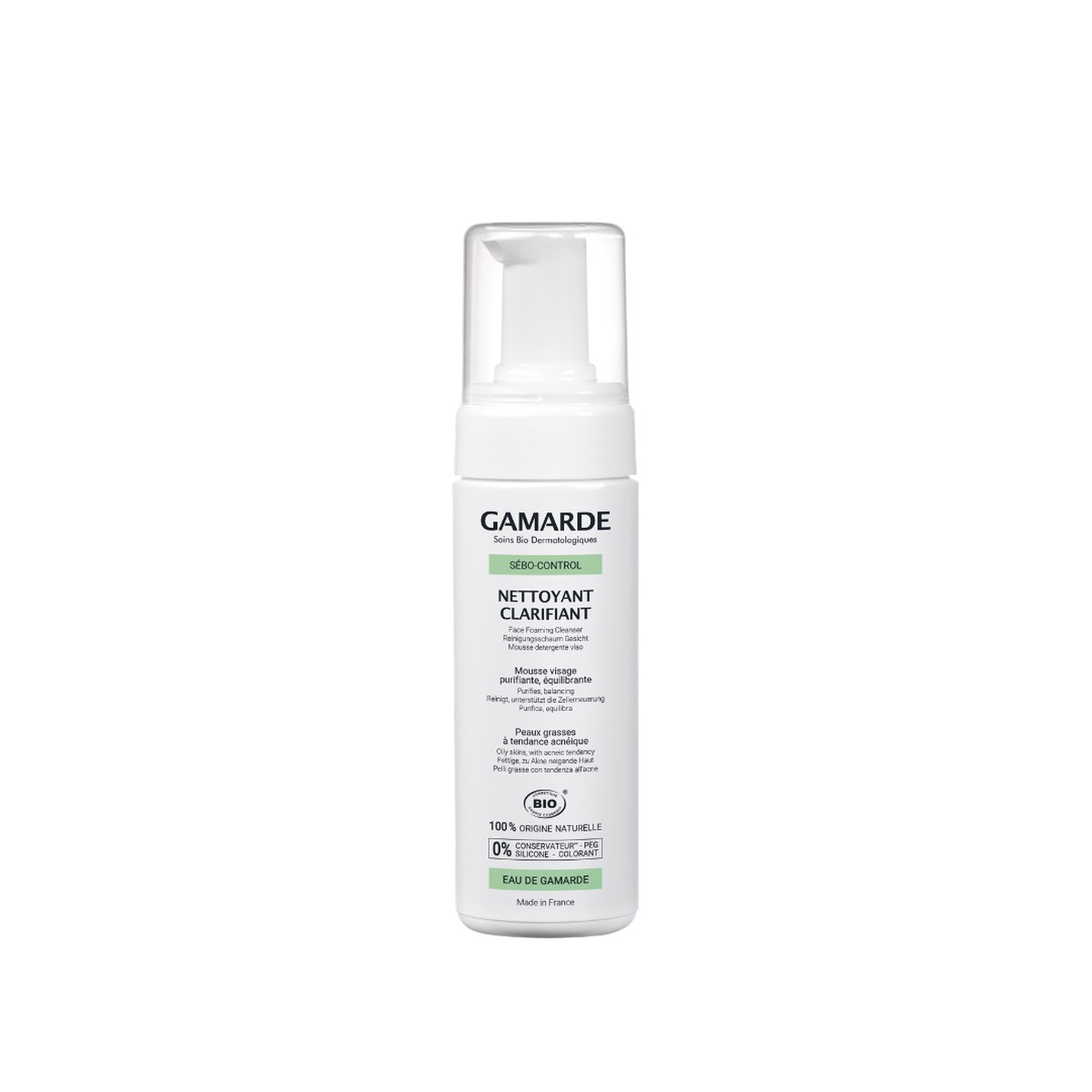 Gamarde Face Foaming Clarifying Cleanser Cleanser