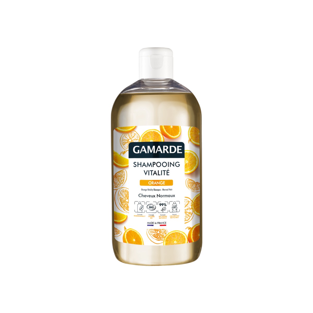 Gamarde Orange Normal Hair Vitality Shampoo