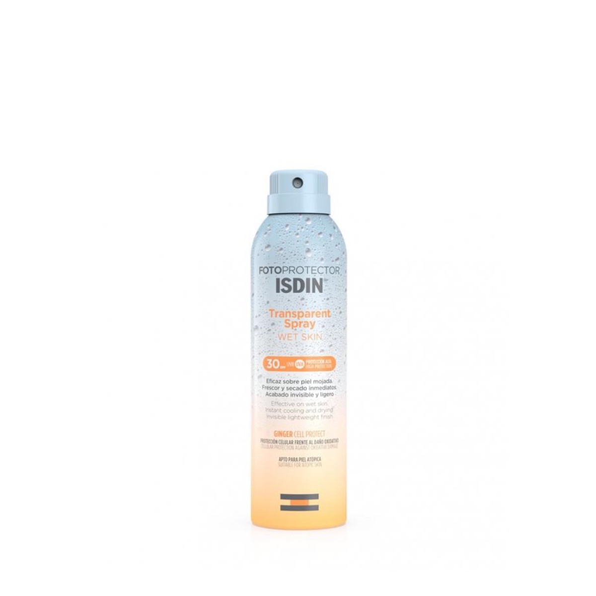 Isdin Fotoprotector Transparent Spray Wet Skin Sunscreen Spf30