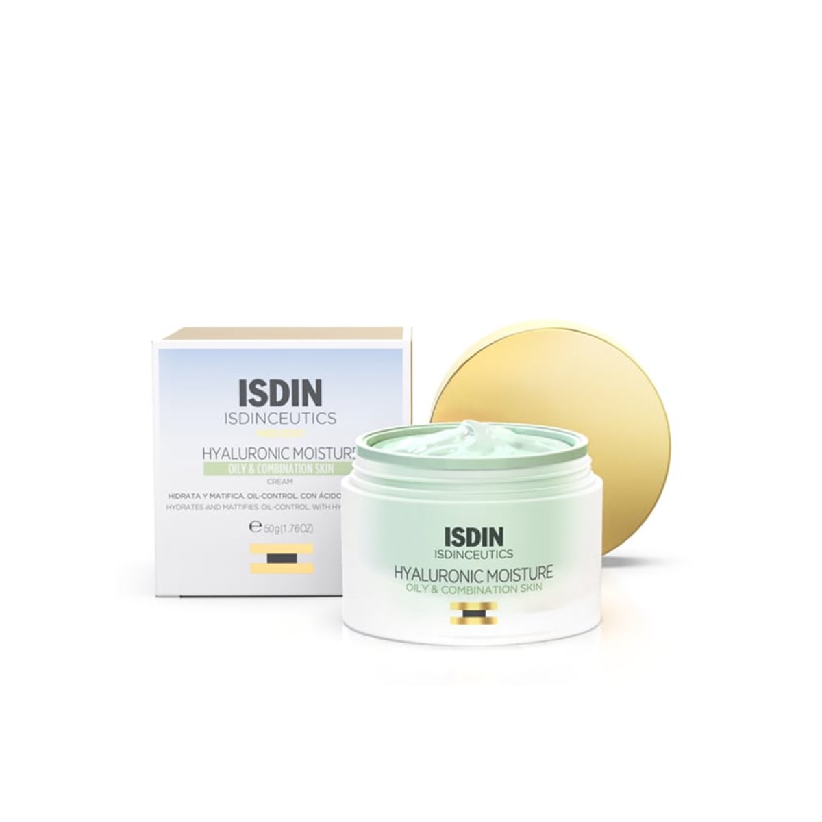 Isdin Isdinceutics Hyaluronic Moisture Oily Skin And Combination Skin