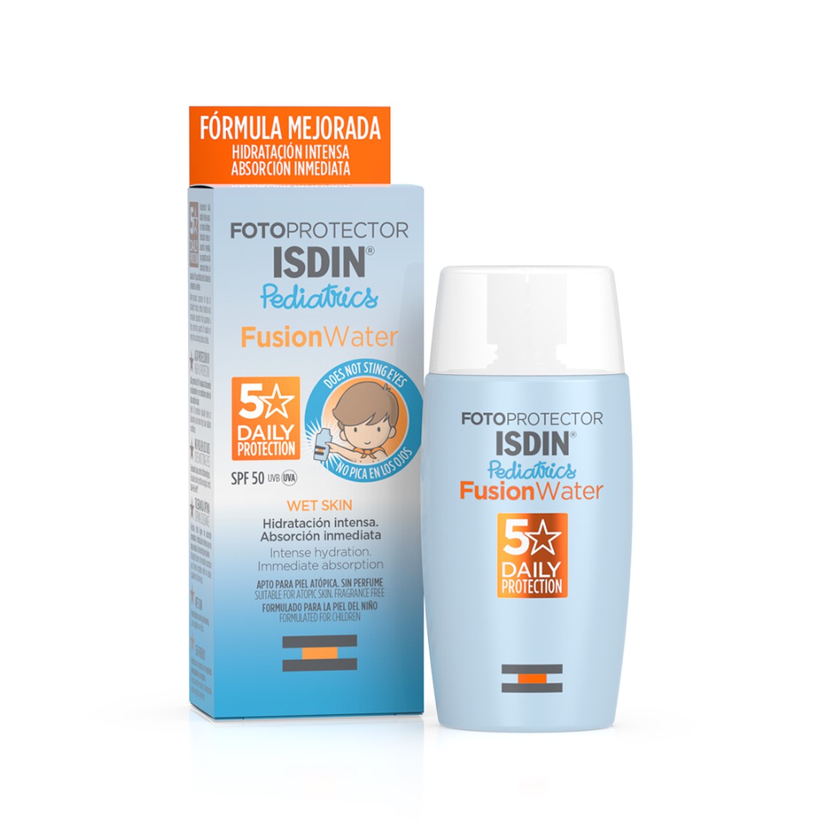 Isdin Fotoprotector Pediatrics Fusion Water Spf50 50ml