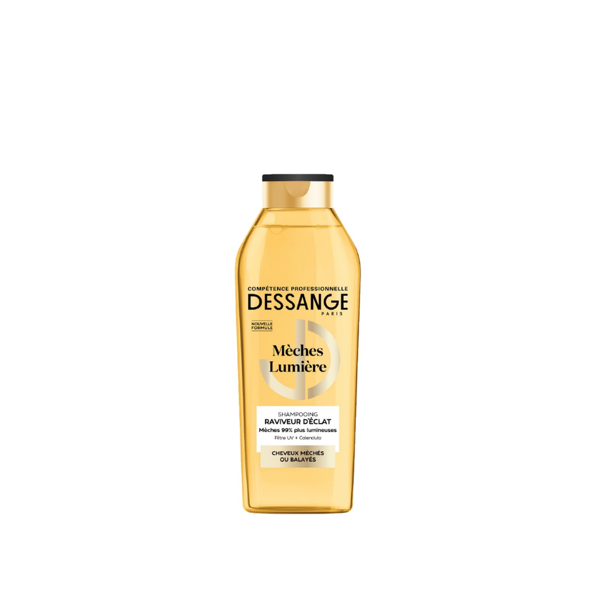 Jacques Dessange Shine Reviving Shampoo - Formula Enriched With Calendula Extract & UV Filter - Nourishes & Revives Radiance - Highlighted Or Swept Hair