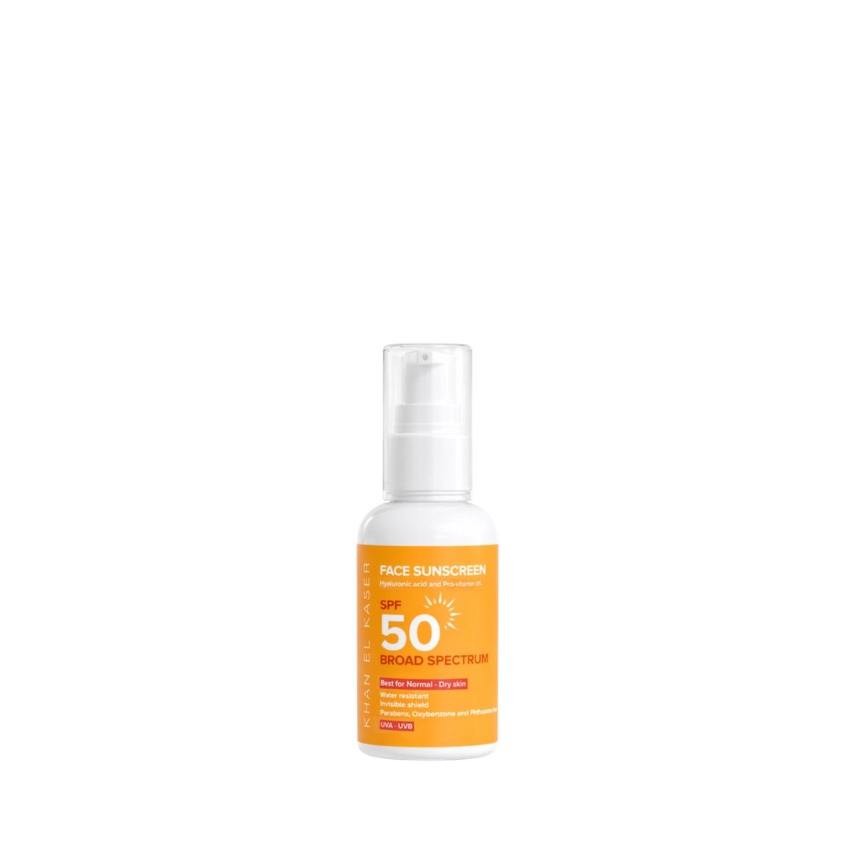 Khan El Kaser Face Sunscreen For Dry Skin 65ml