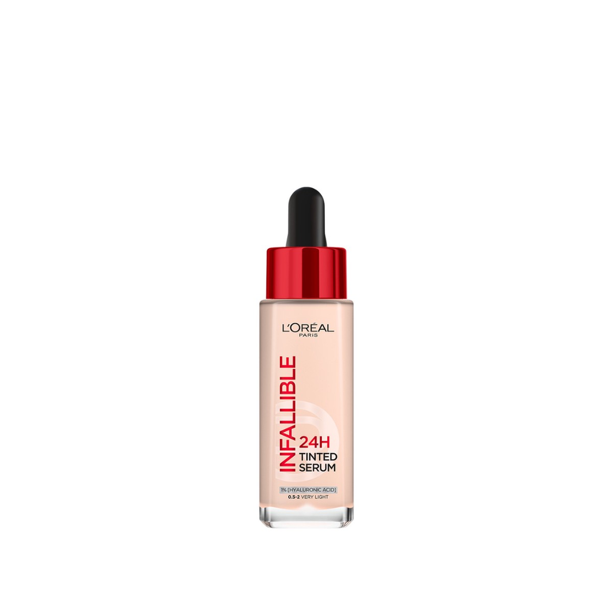 L'Oral Paris Infallible 24H Tinted Serum With 1% Hyaluronic Acid For Radiant Hydrated Skin, Light To Medium Coverage, 30ml