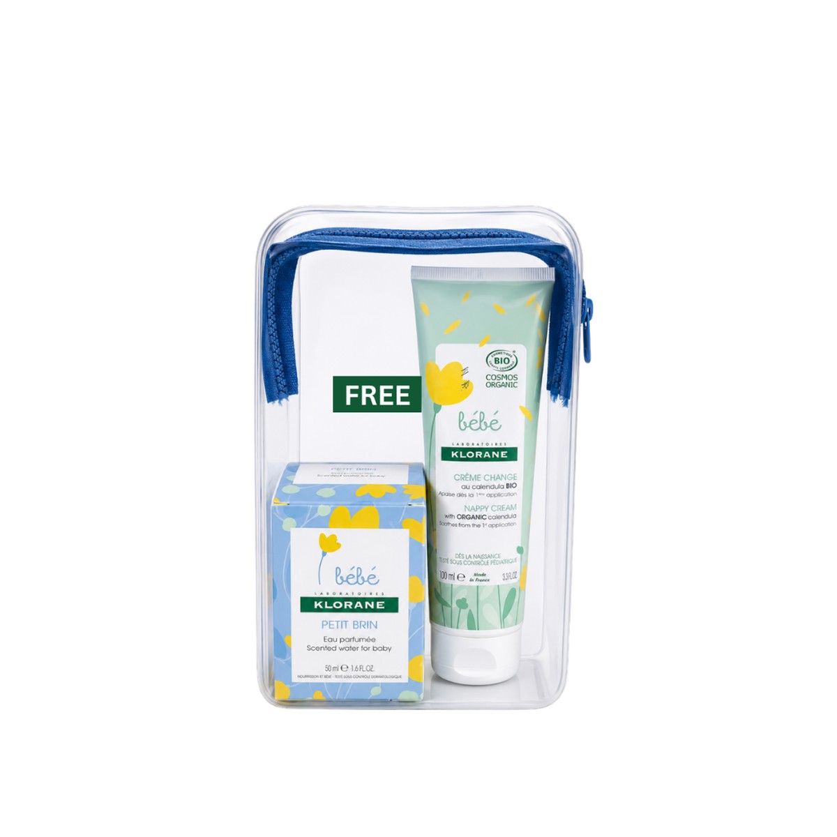 Klorane Petit Brin Scented Water Get Free Organic Change Cream Bundle
