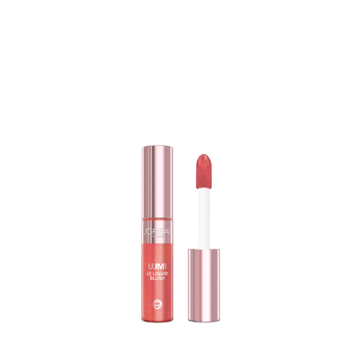 L'Oral Paris Lumi Le Liquid Blush with a Glowy Radiant Natural Blush Finish, Weightless and Buildable 11ml