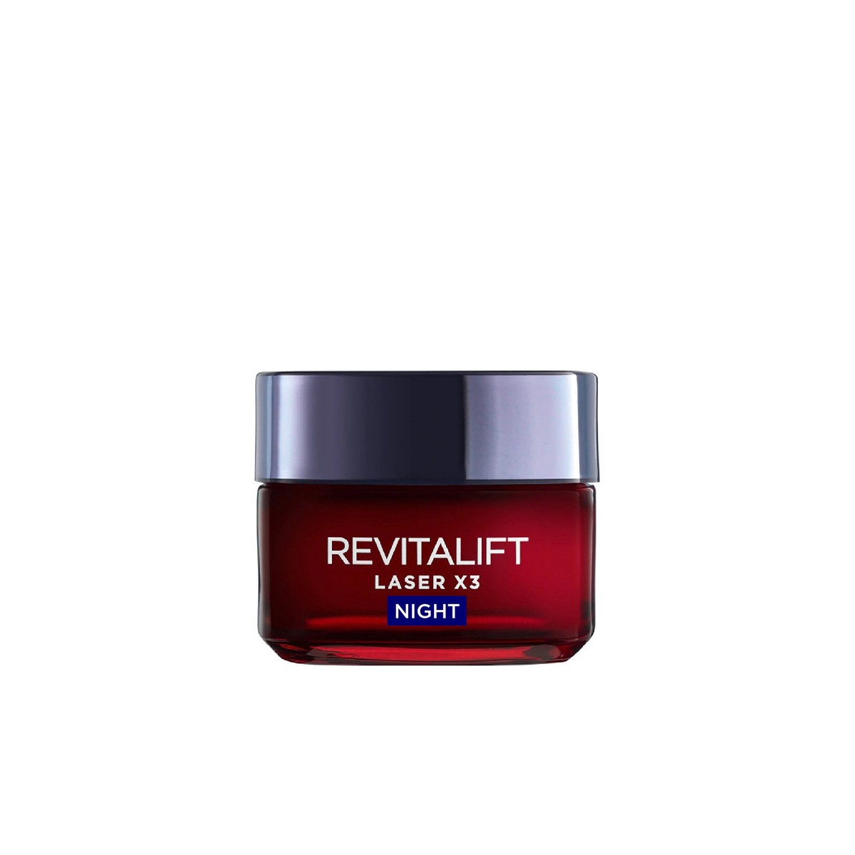 L'Oral Paris, Revitalift Laser x3 Anti-Aging Moisturizing Night Cream, against Wrinkles and Signs of Aging, with Pro-Retinol 50ml