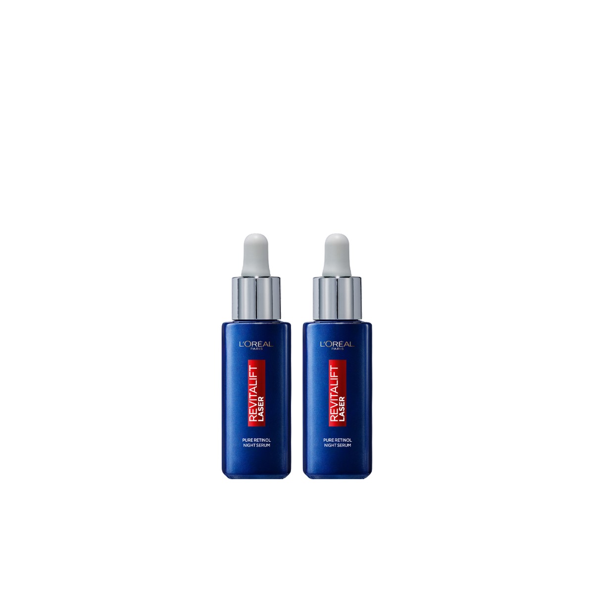 L'Oral Paris Revitalift Retinol Night Serum Duo Bundle At 25% Off