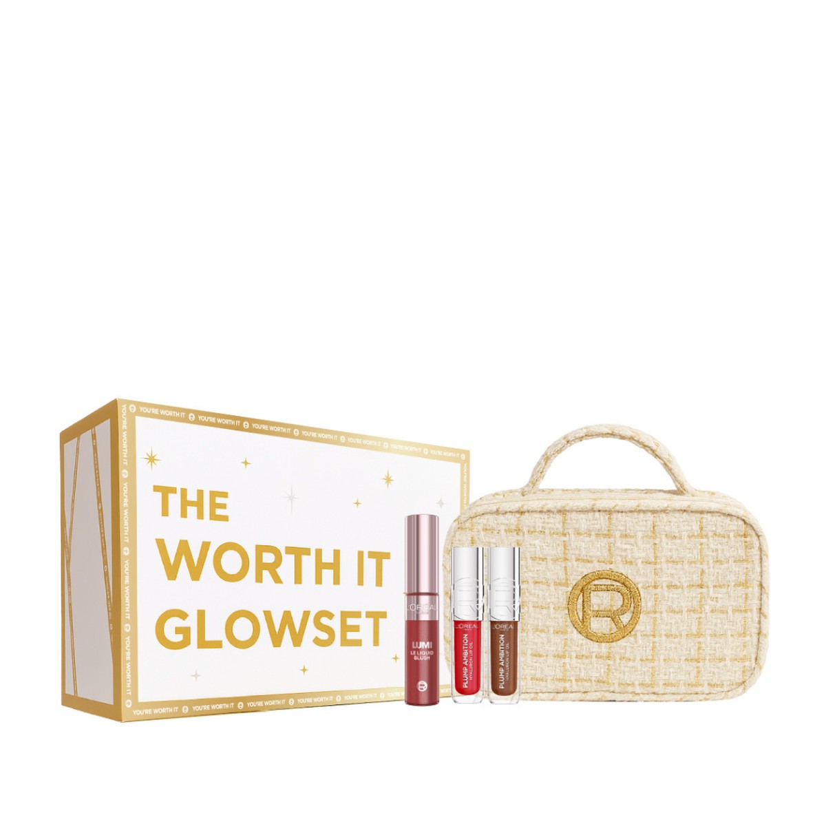 L'Oral Paris Worth It Glow 1.0 Set
