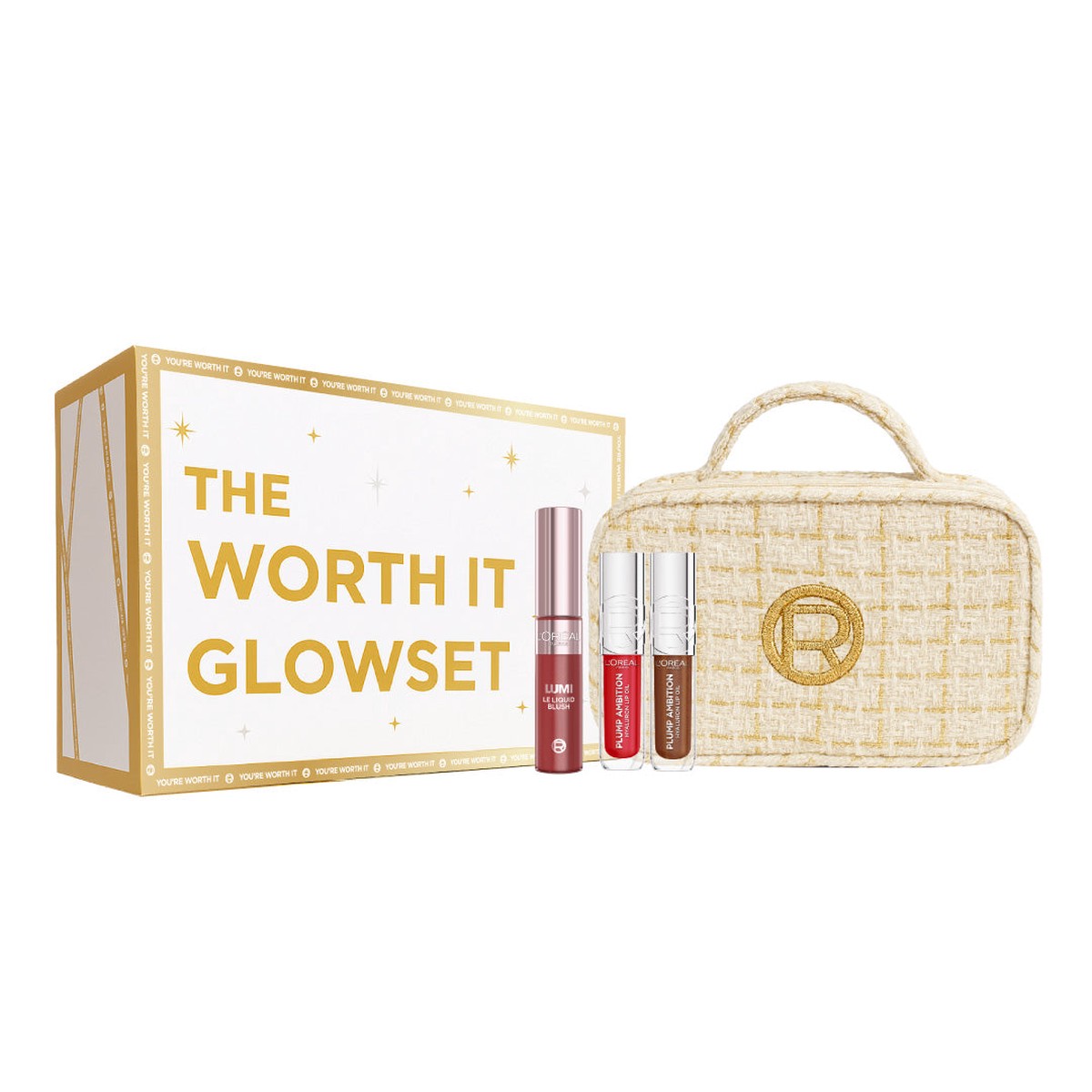 L'Oral Paris Worth It Glow 2.0 Set