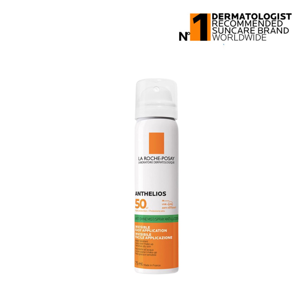 La Roche-Posay Anthelios Invisible Sunscreen Face Mist SPF50 For All Skin Types 75ml