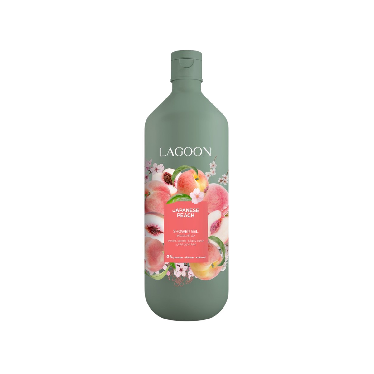 Lagoon Japanese Peach Shower Gel