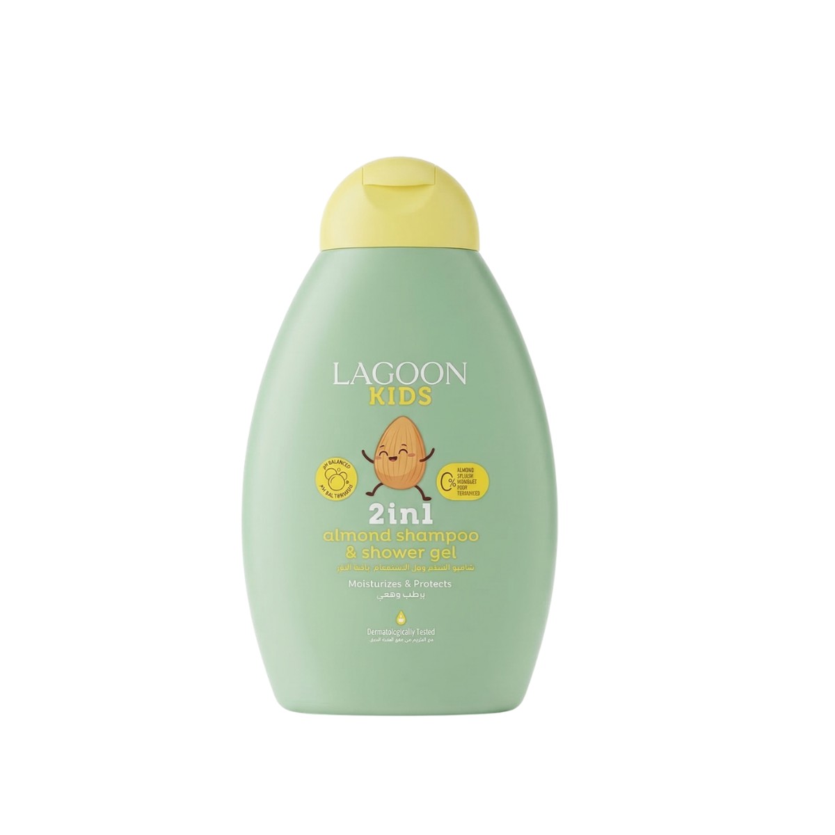 Lagoon Kids 2in1 Almond Shampoo And Shower Gel