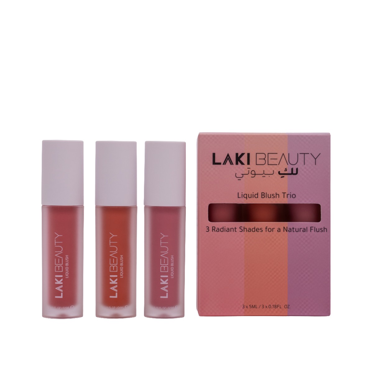 Laki Beauty Liquid Blush Trio Set