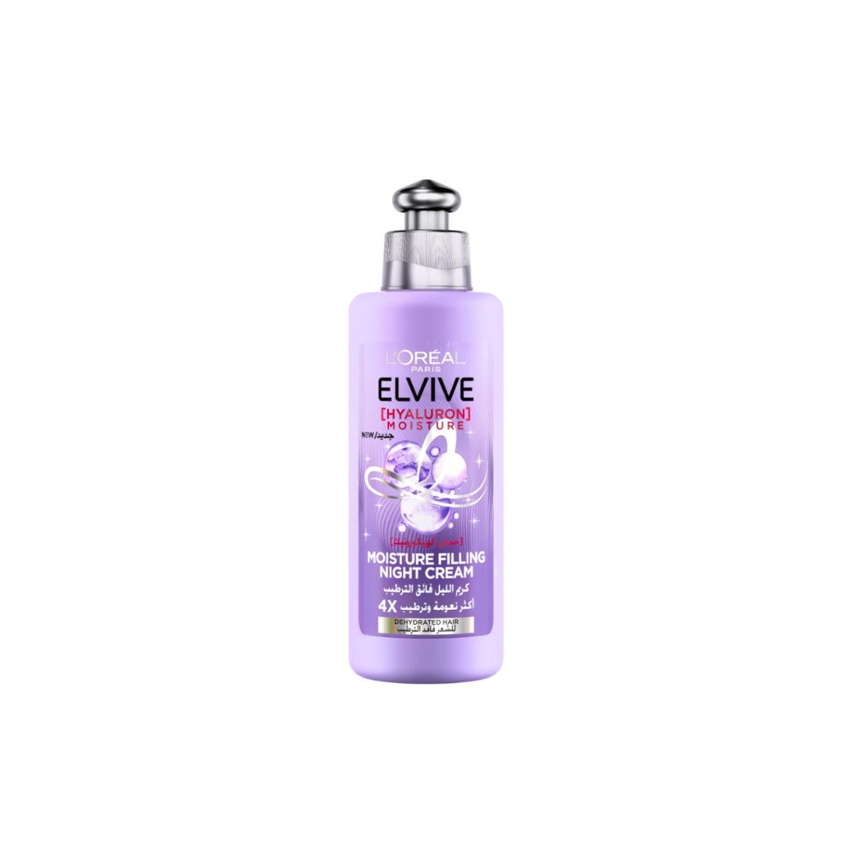 LOral Paris Elvive Hyaluron Moisture Filling Night Cream For Dehydrated Hair For 4x More Hydrated Hair