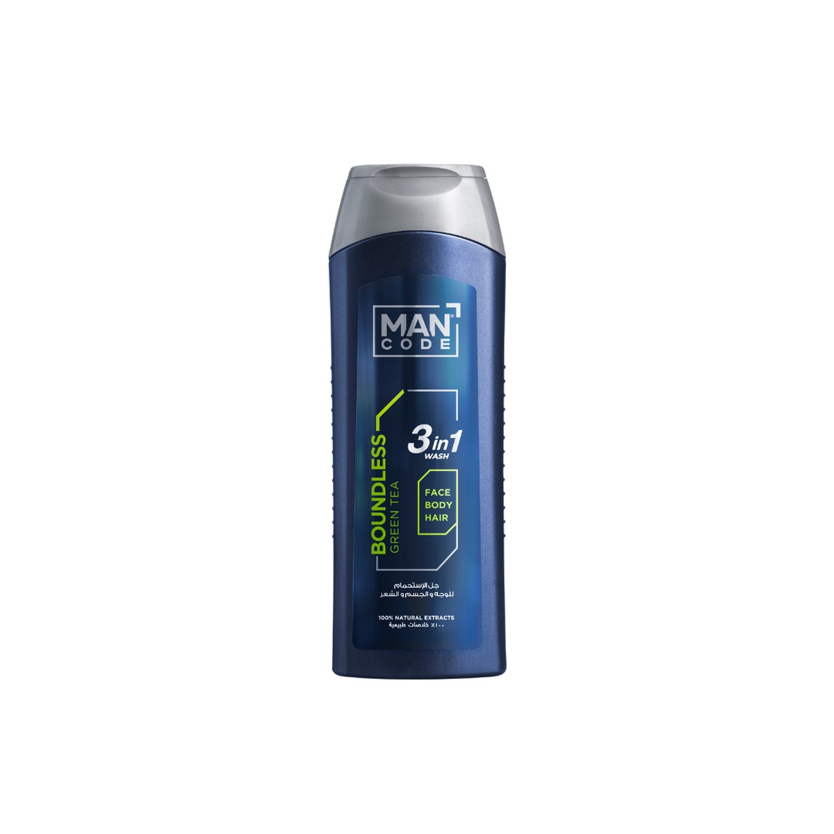 Mancode 3in1 Wash Boundless With Green Tea Extracts 400ml