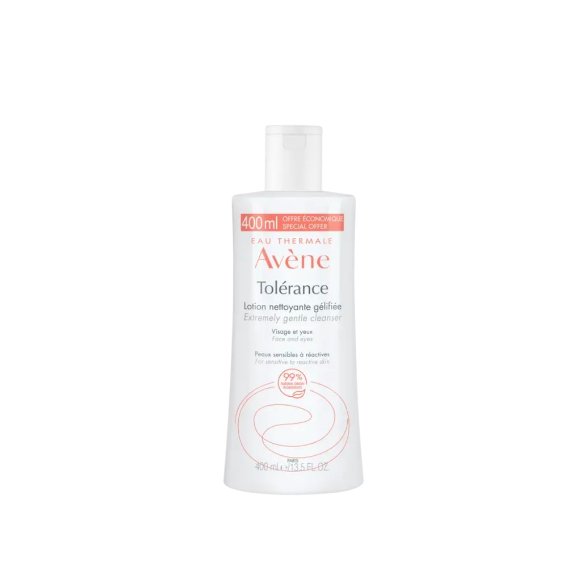 Avne Eau Thermale Tolerance Cleansing Gel 400ml