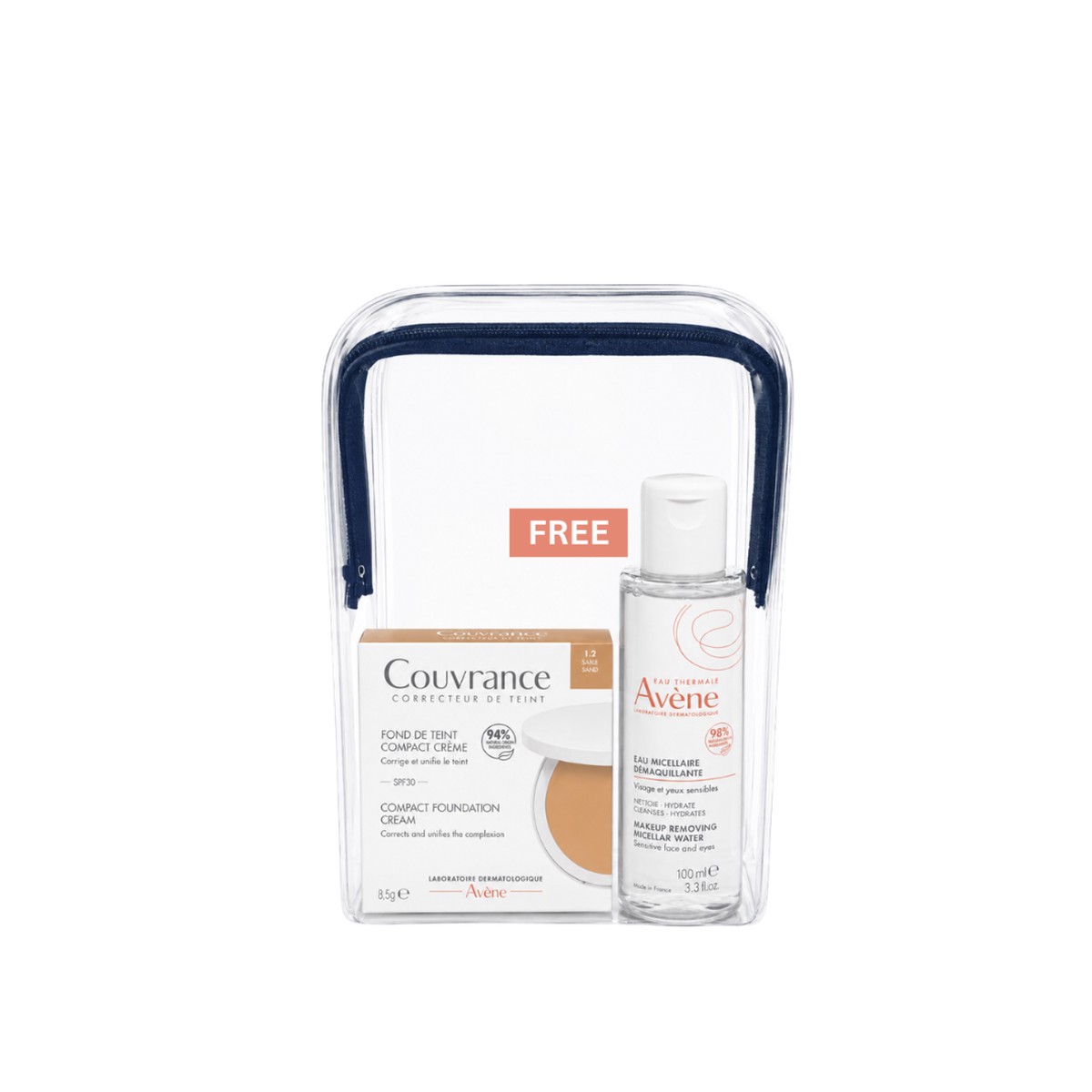 Avne Sand Cream Compact Foundation Get Free Micellar Lotion Bundle