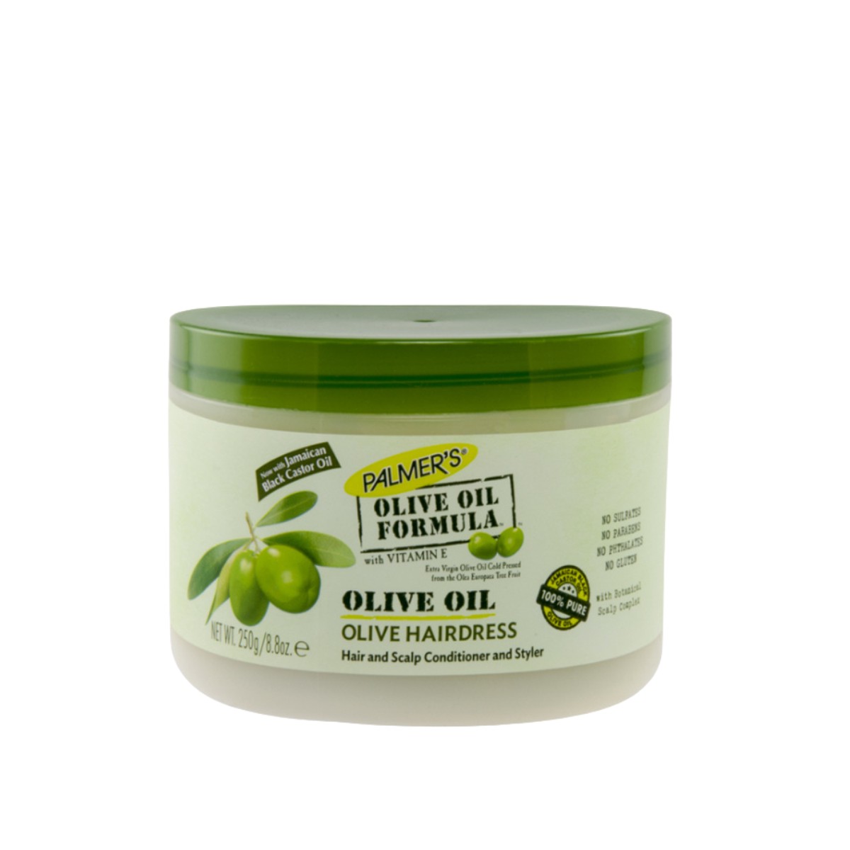 Palmer's Olive Oil Formula Hairdress Jar Hair And Scalp Conditioner And Styler